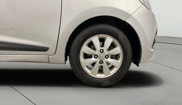 2014 Hyundai Xcent S (O) 1.2, Petrol, Manual, 1,18,579 km, Right Front Wheel