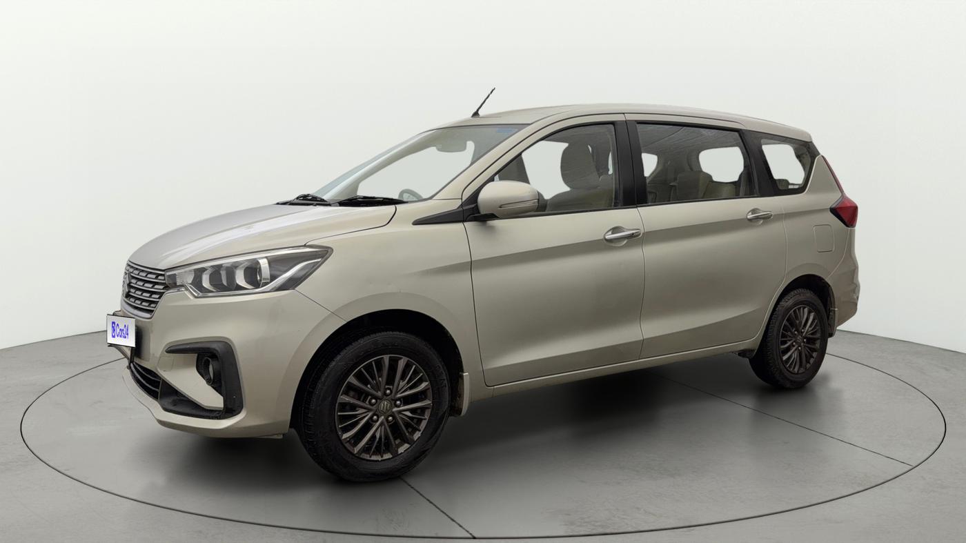 2021 Maruti Ertiga ZXI+ SHVS, Petrol, Manual, 54,560 km, Left Front Diagonal