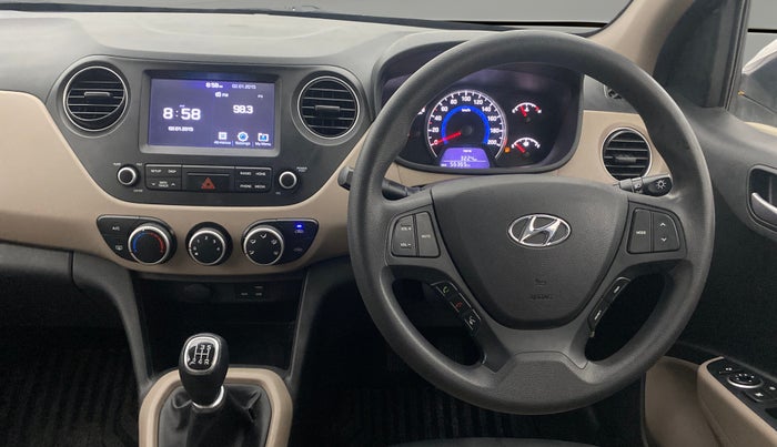 2019 Hyundai Grand i10 SPORTZ 1.2 KAPPA VTVT, Petrol, Manual, 56,352 km, Steering Wheel Close Up