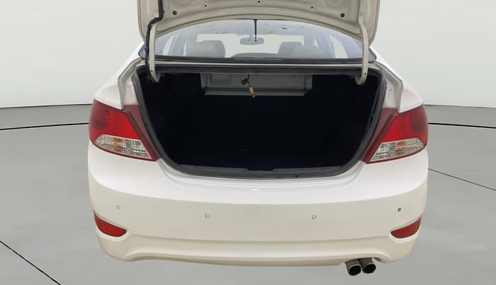 2014 Hyundai Verna FLUIDIC 1.6 CRDI SX OPT AT, Diesel, Automatic, 90,385 km, Boot Open Zoomed View