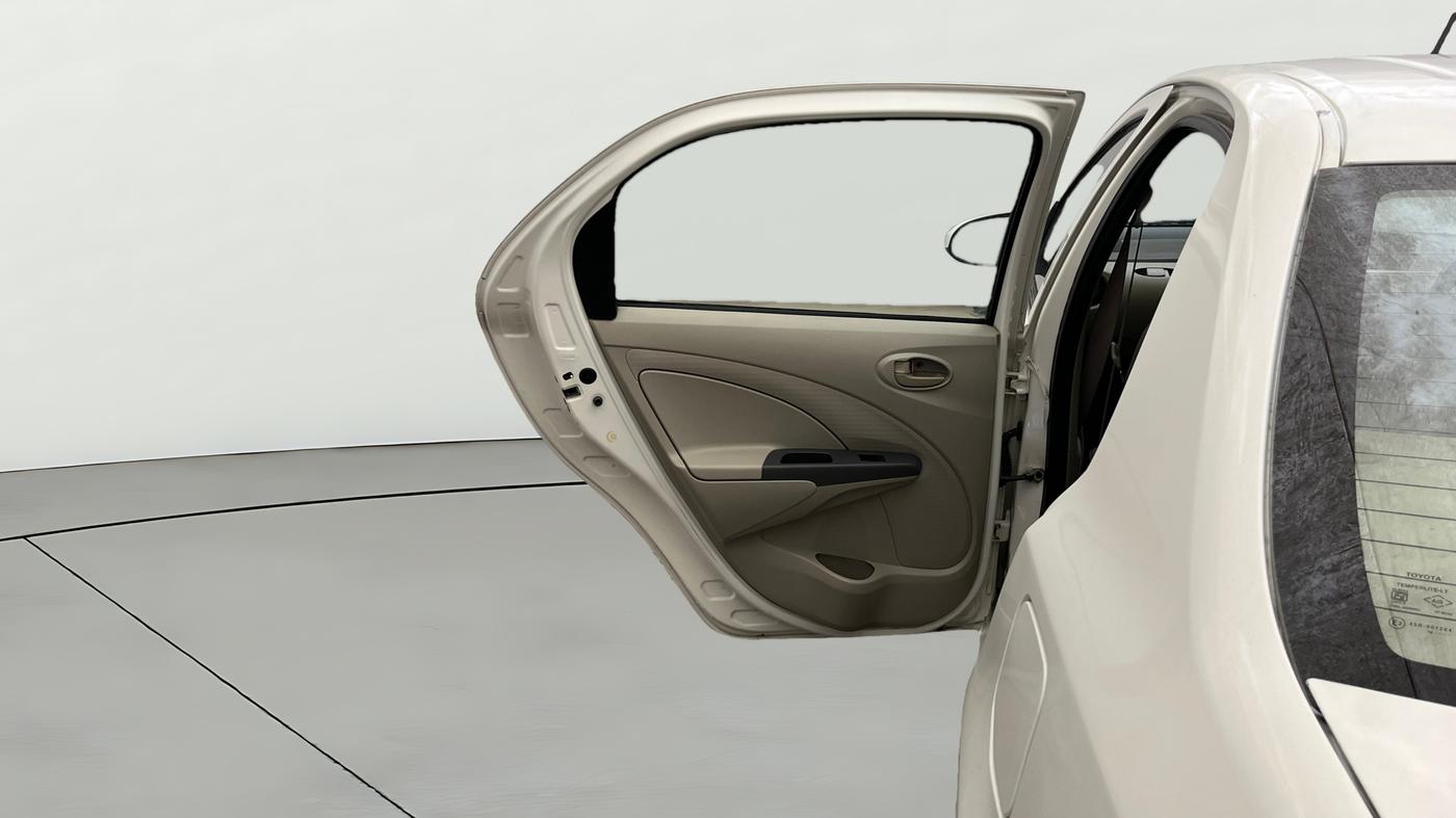 2016 Toyota Etios G, Petrol, Manual, 27,162 km, LHS Rear Door