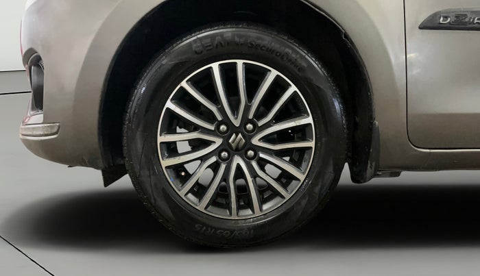 2017 Maruti Dzire ZXI PLUS AMT, Petrol, Automatic, 66,198 km, Left Front Wheel
