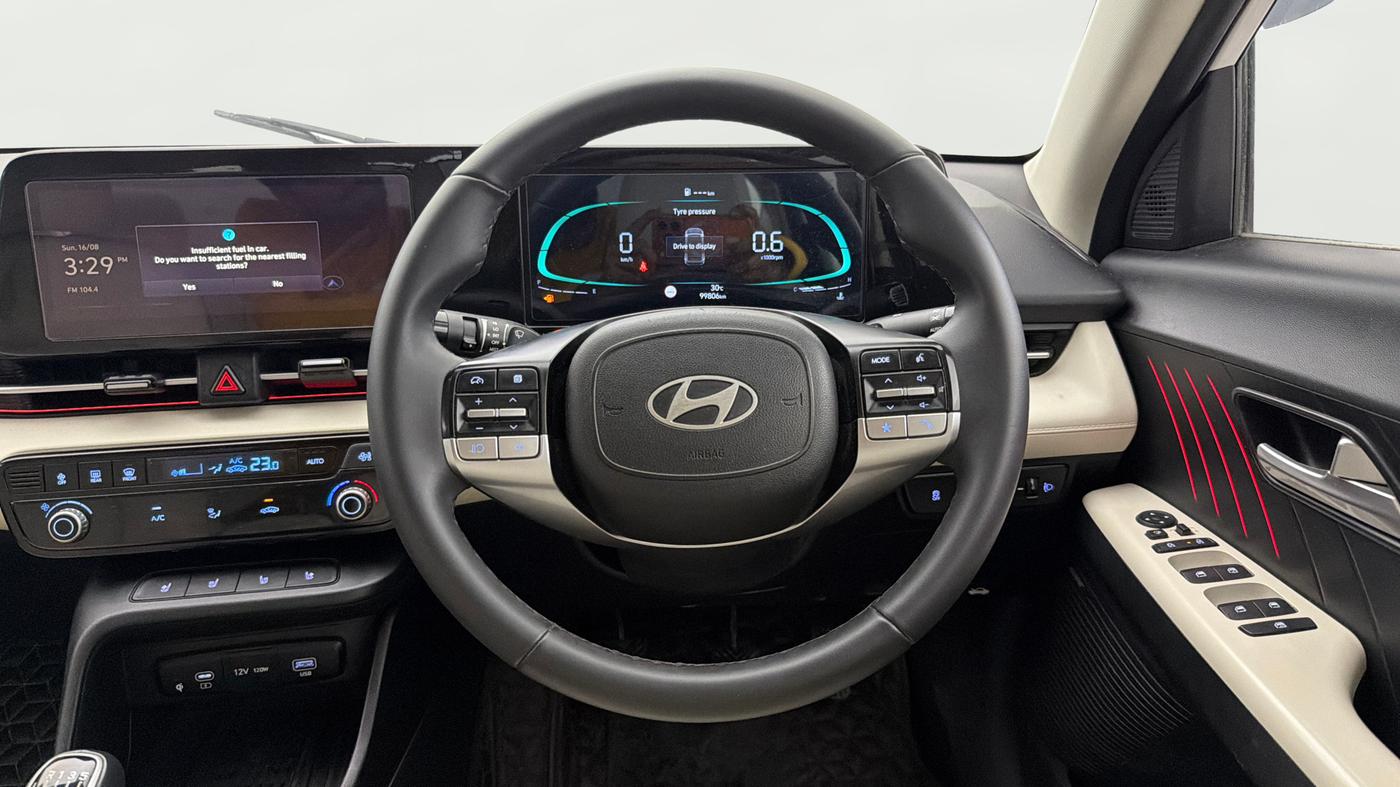 2023 Hyundai Verna SX (O)1.5 VTVT, Petrol, Manual, 99,797 km, Steering Wheel Close Up