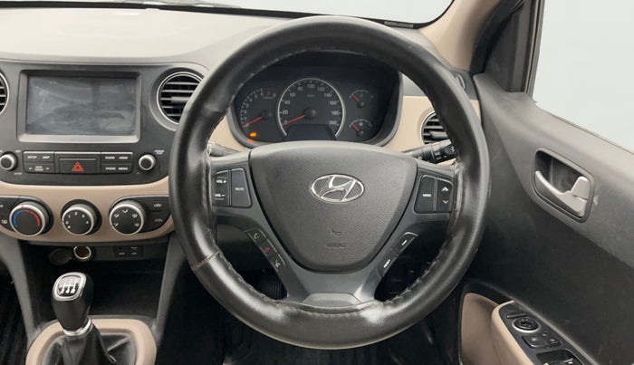 2018 Hyundai Grand i10 SPORTZ 1.2 KAPPA VTVT, Petrol, Manual, 36,069 km, Steering Wheel Close Up