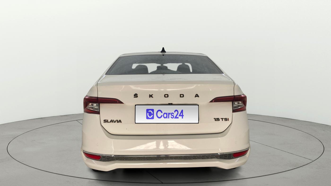 2022 Skoda SLAVIA STYLE 1.5L TSI DSG, Petrol, Automatic, 33,388 km, Back/Rear