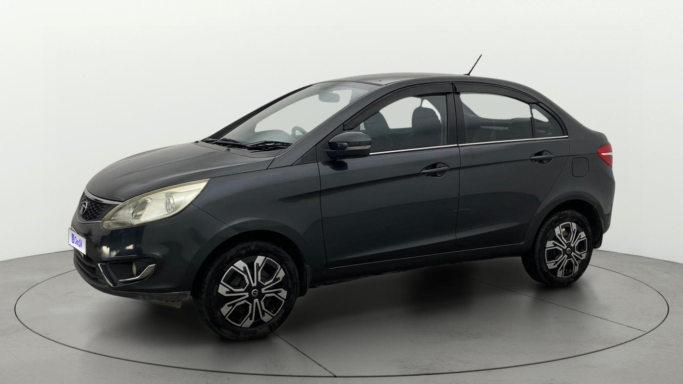 2015 Tata Zest XMS PETROL, Petrol, Manual, 89,481 km, Left Front Diagonal