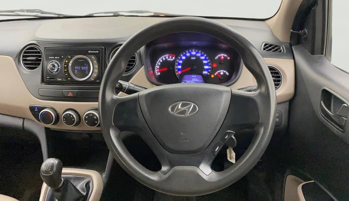 2017 Hyundai Xcent E, Petrol, Manual, 78,562 km, Steering Wheel Close Up