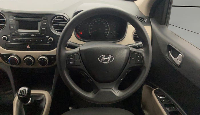2015 Hyundai Grand i10 SPORTZ 1.2 KAPPA VTVT, Petrol, Manual, 1,22,610 km, Steering Wheel Close Up
