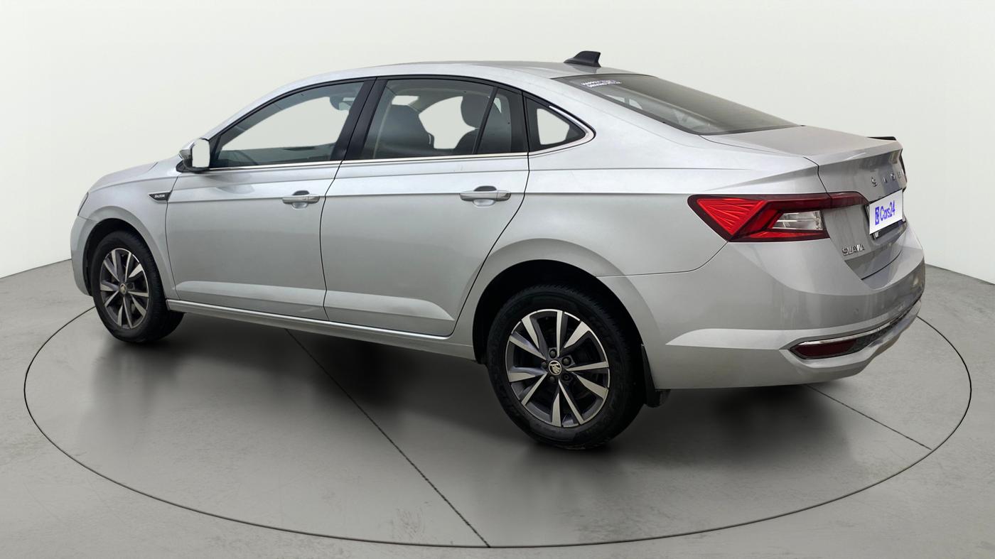 2022 Skoda SLAVIA STYLE 1.5L TSI DSG, Petrol, Automatic, 66,460 km, Left Back Diagonal