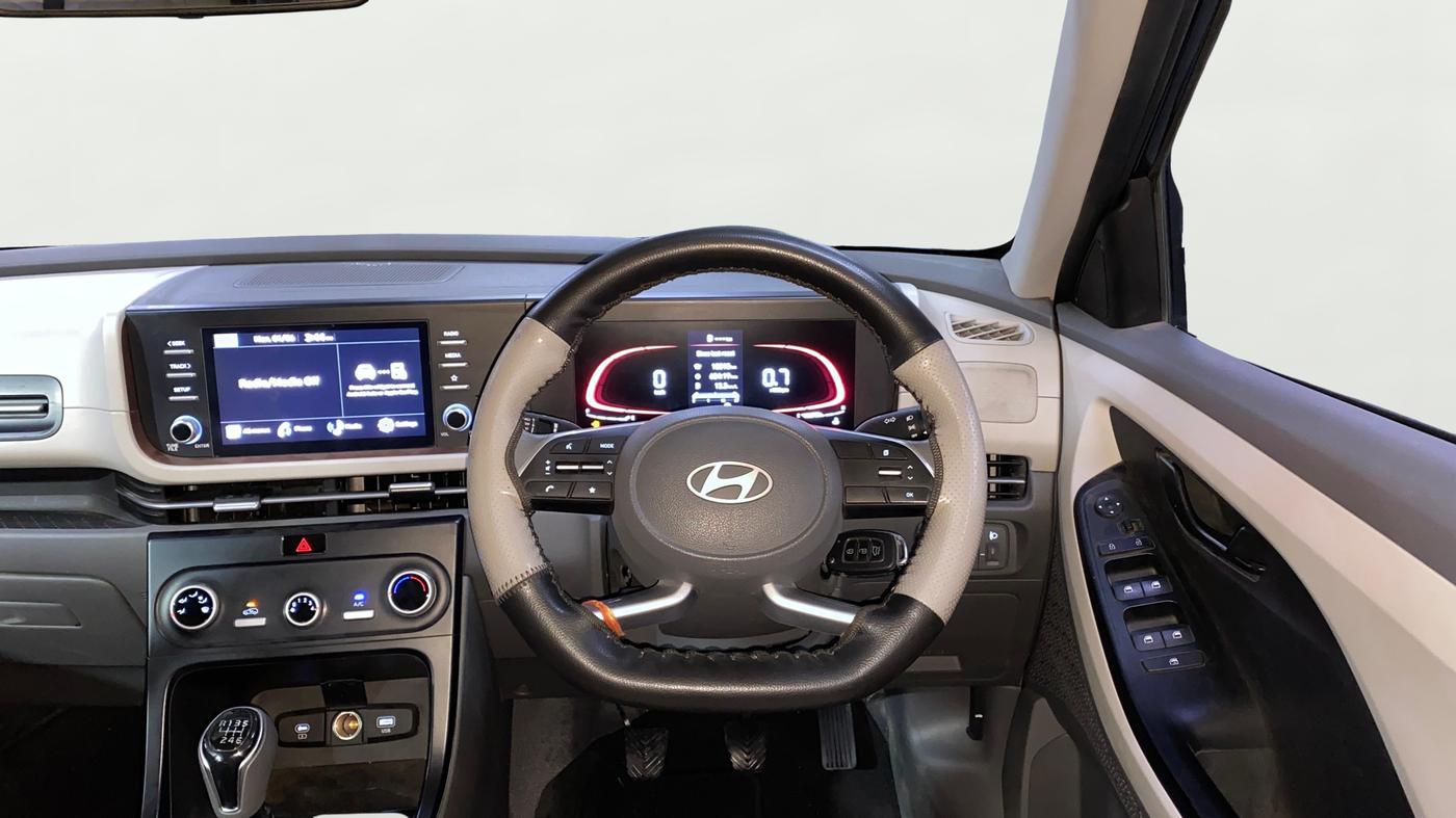 2024 Hyundai Creta EX 1.5 PETROL, Petrol, Manual, 18,010 km, Steering Wheel Close Up