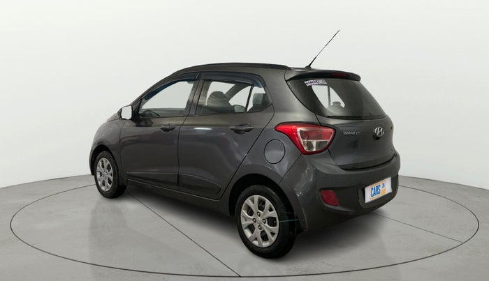 2016 Hyundai Grand i10 SPORTZ 1.2 KAPPA VTVT, Petrol, Manual, 34,584 km, Left Back Diagonal