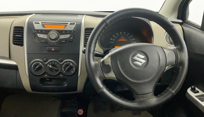 2015 Maruti Wagon R 1.0 LXI, Petrol, Manual, 75,592 km, Steering Wheel Close Up