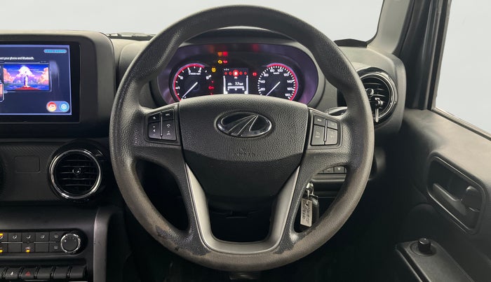 2022 Mahindra Thar LX PETROL HT 4WD AT, Petrol, Automatic, 57,195 km, Steering Wheel Close Up