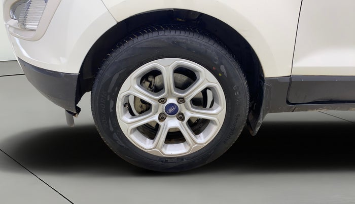 2019 Ford Ecosport TITANIUM + 1.5L DIESEL, Diesel, Manual, 1,26,514 km, Left Front Wheel