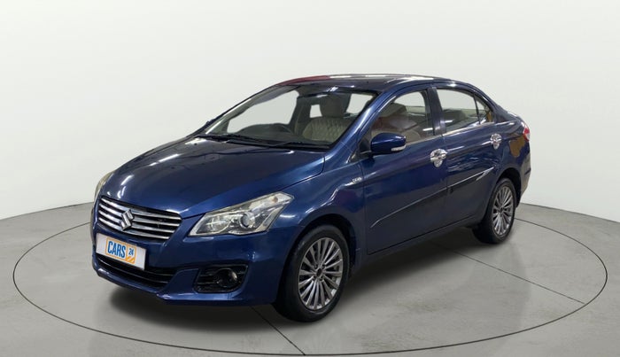 2017 Maruti Ciaz ALPHA DIESEL 1.3, Diesel, Manual, 77,993 km, Left Front Diagonal