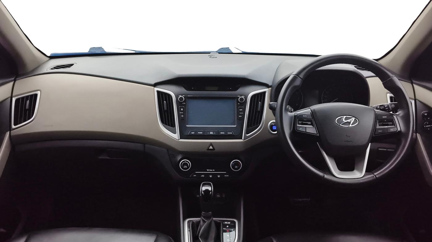 2017 Hyundai Creta SX PLUS AT 1.6 PETROL, Petrol, Automatic, 72,272 km, Dashboard
