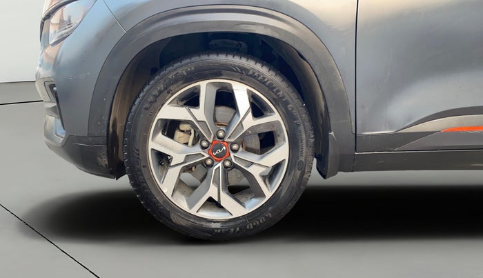 2021 KIA SELTOS X LINE 1.4 PETROL DCT, Petrol, Automatic, 71,330 km, Left Front Wheel