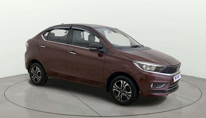 2022 Tata TIGOR XZ PLUS CNG, CNG, Manual, 1,00,060 km, Right Front Diagonal