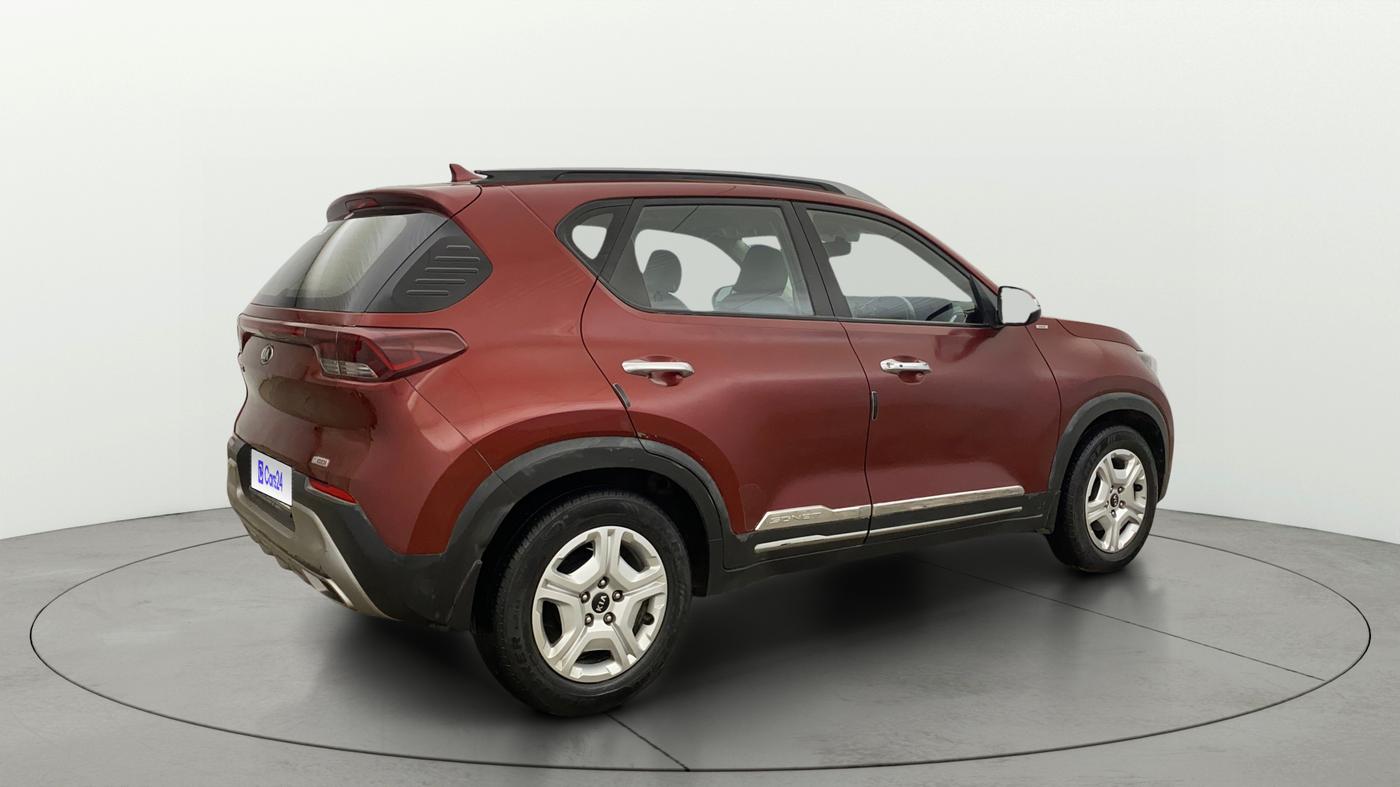 2020 KIA SONET HTX 1.0 IMT, Petrol, Manual, 93,172 km, Right Back Diagonal
