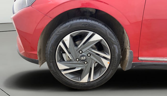 2021 Hyundai NEW I20 ASTA (O) 1.0 TURBO GDI DCT, Petrol, Automatic, 51,110 km, Left Front Wheel