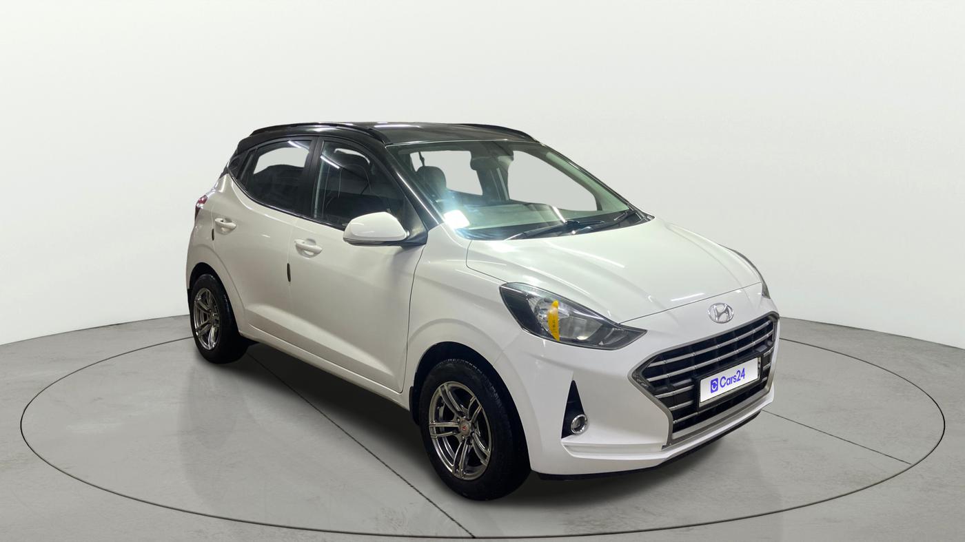 2022 Hyundai GRAND I10 NIOS SPORTZ 1.2 KAPPA VTVT, Petrol, Manual, 47,219 km, Right Front Diagonal