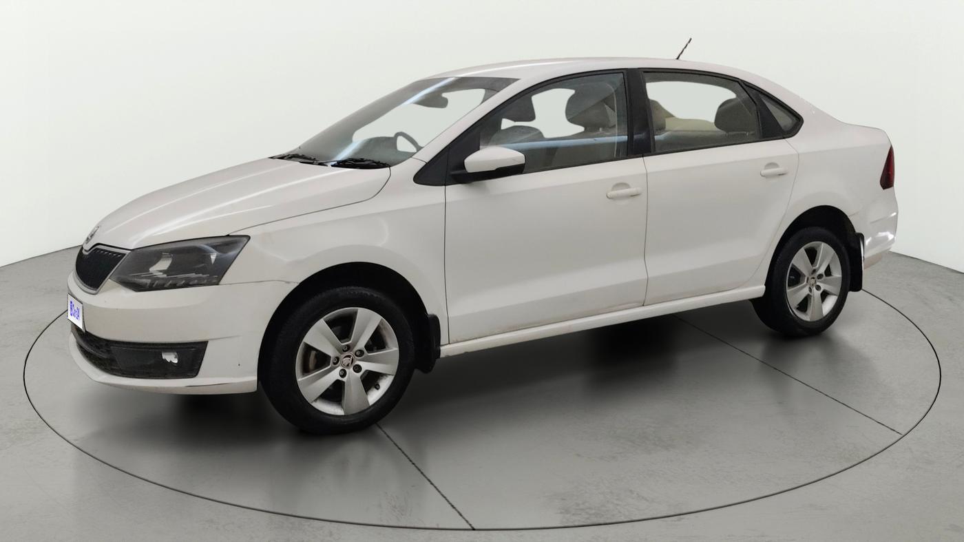 2019 Skoda Rapid AMBITION 1.6 MPI MT, Petrol, Manual, 58,054 km, Left Front Diagonal