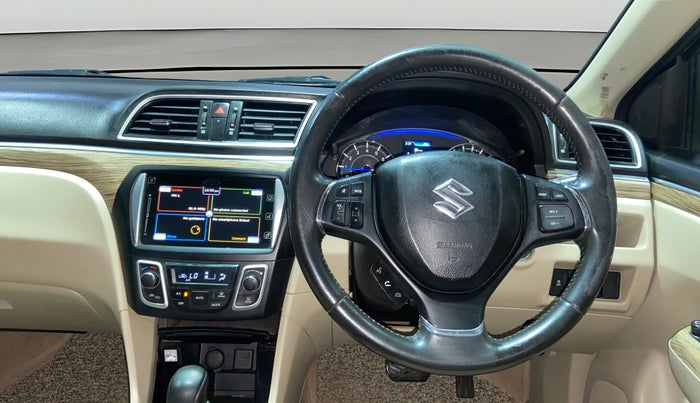 2018 Maruti Ciaz ALPHA  AT 1.5 SHVS PETROL, Petrol, Automatic, 91,756 km, Steering Wheel Close Up