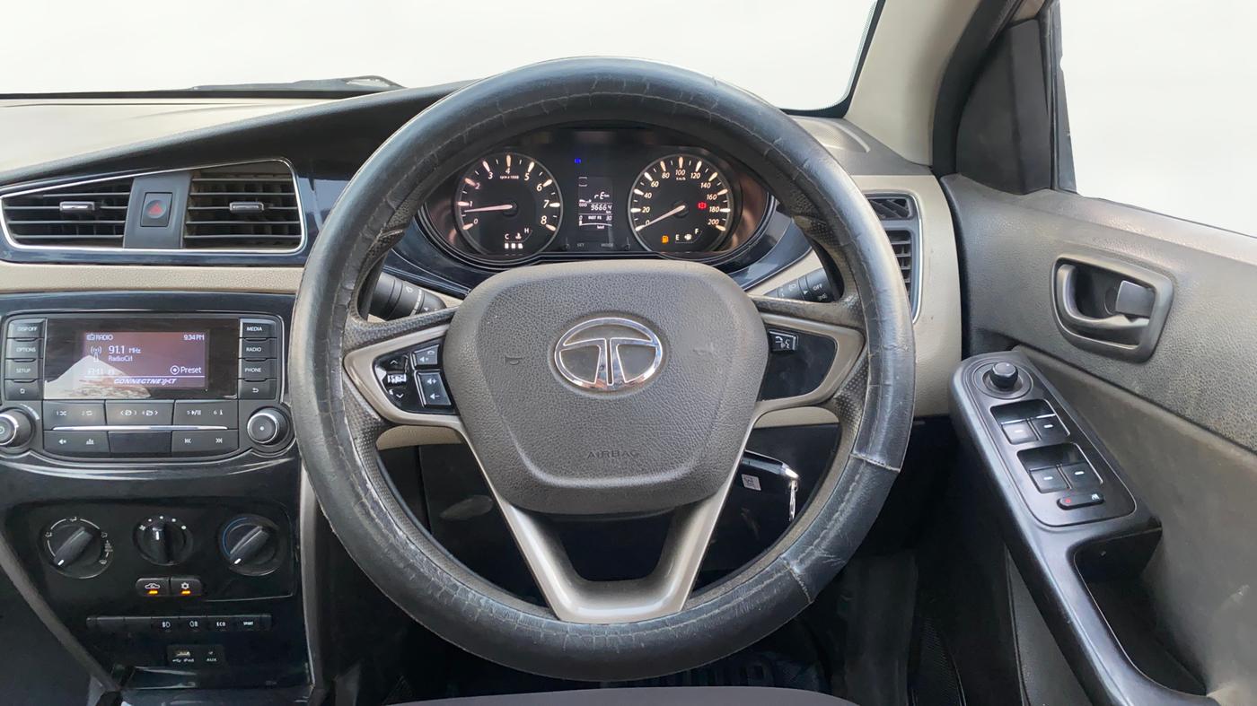 2016 Tata Zest XMS PETROL, Petrol, Manual, 96,724 km, Steering Wheel Close Up