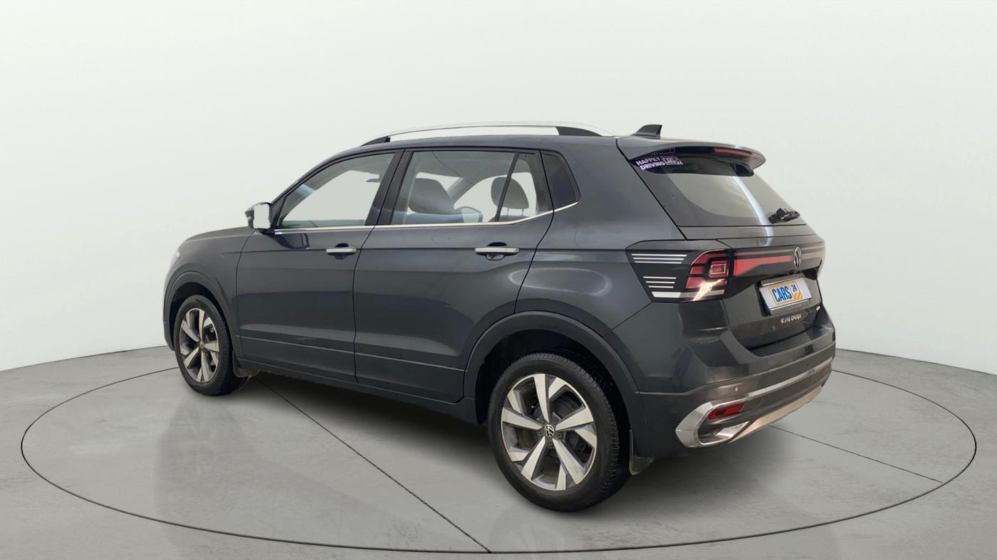 2022 Volkswagen TAIGUN TOPLINE 1.0 TSI MT, Petrol, Manual, 33,574 km, Left Back Diagonal