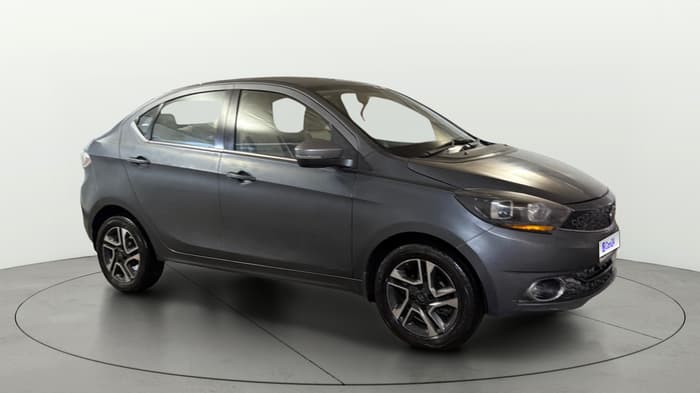 2019 Tata TIGOR XZA PLUS PETROL, CNG, Automatic, 1,08,370 km, Right Front Diagonal
