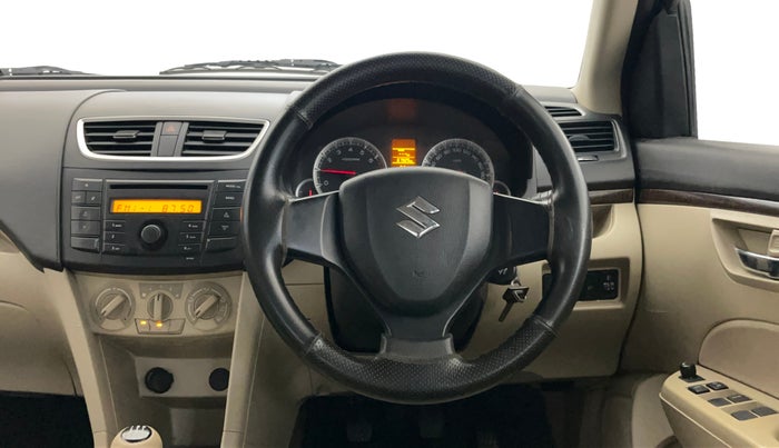 2015 Maruti Swift Dzire VXI, Petrol, Manual, 67,837 km, Steering Wheel Close Up