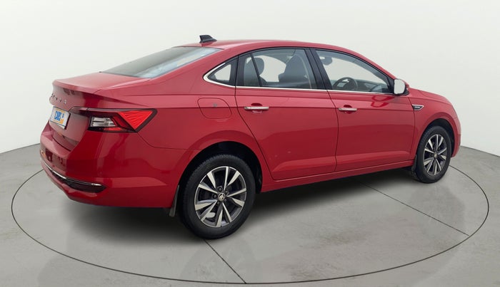 2023 Skoda SLAVIA STYLE 1.0L TSI AT, Petrol, Automatic, 17,580 km, Right Back Diagonal