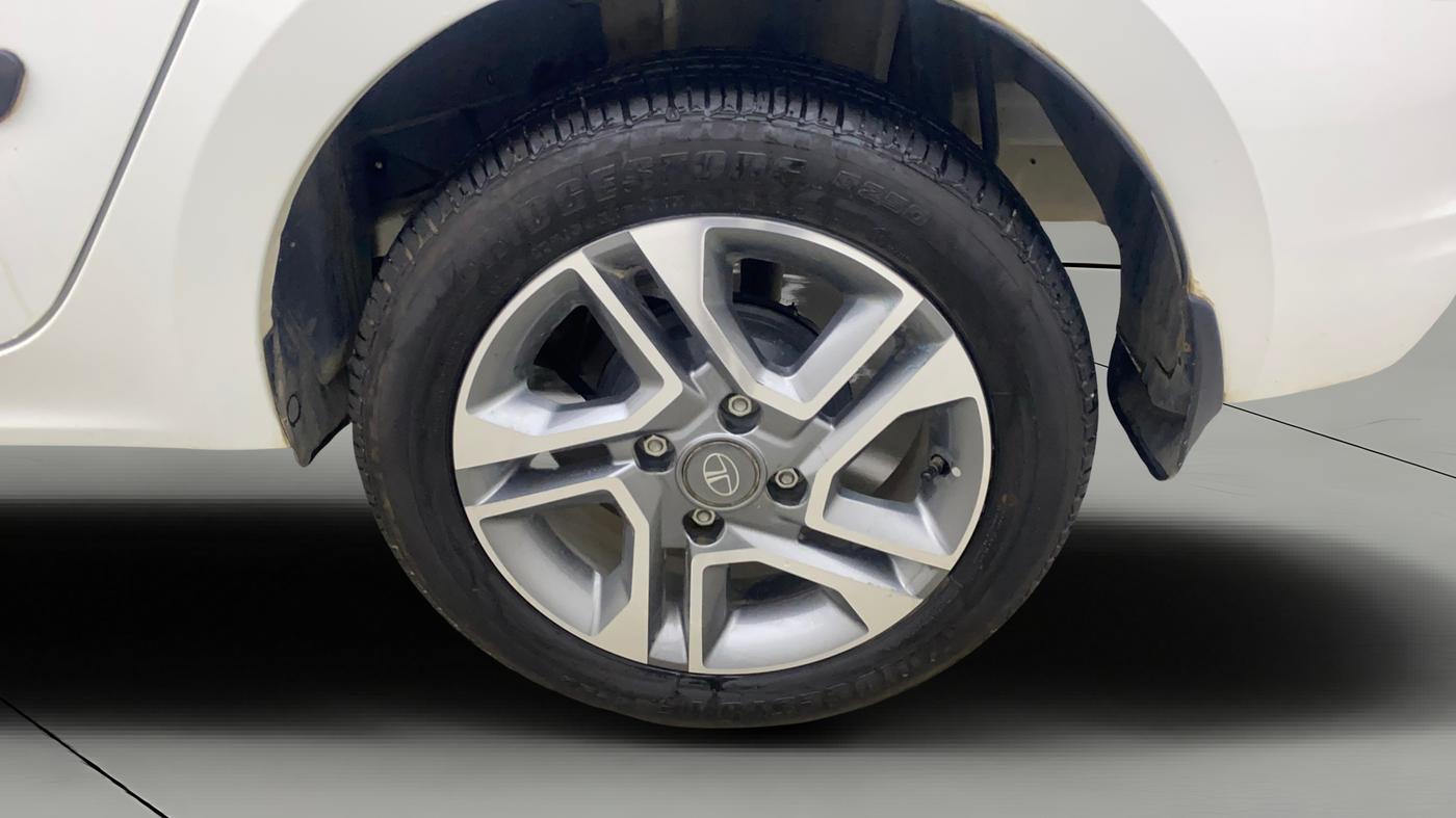 2024 Tata TIGOR XZ PLUS PETROL, Petrol, Manual, 5,590 km, Left Rear Wheel