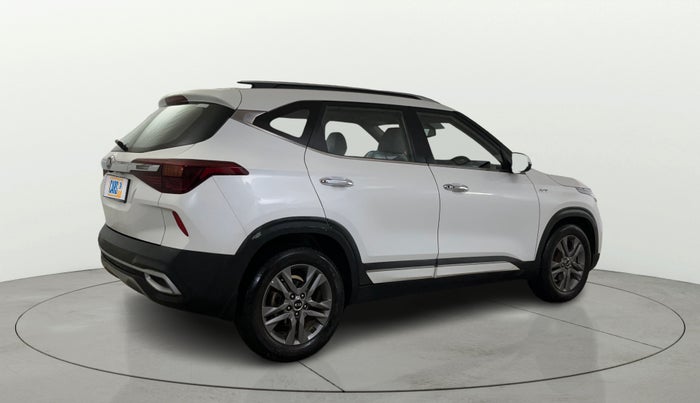 2020 KIA SELTOS HTX IVT 1.5 PETROL, Petrol, Automatic, 76,972 km, Right Back Diagonal