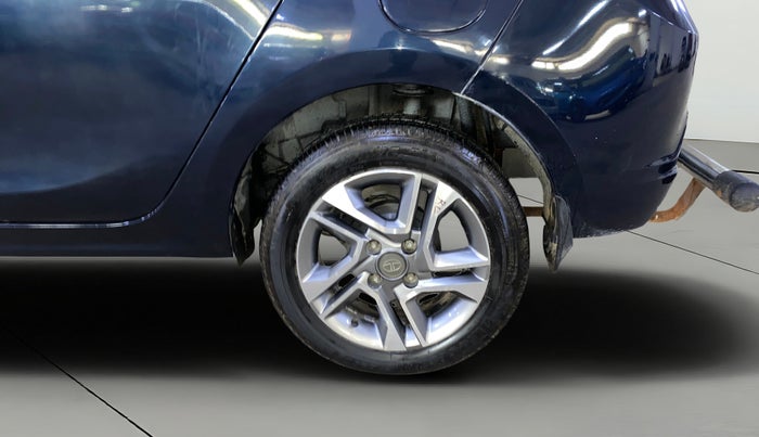 2022 Tata TIGOR XZ PLUS LEATHERETTE, Petrol, Manual, 8,341 km, Left Rear Wheel