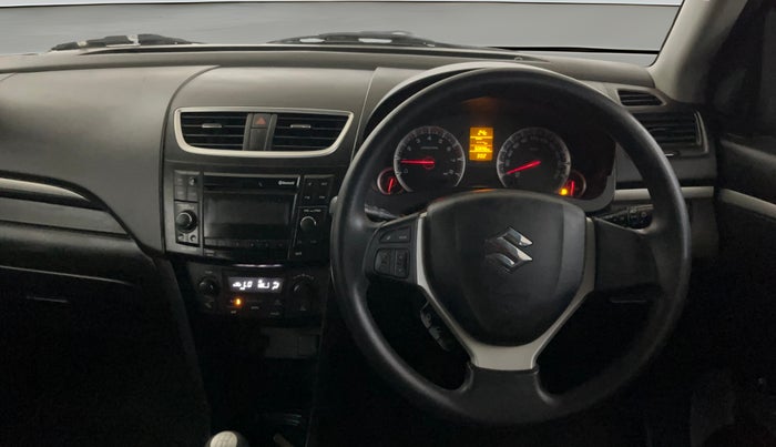 2015 Maruti Swift ZXI, Petrol, Manual, 50,887 km, Steering Wheel Close Up