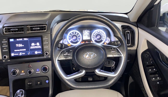 2022 Hyundai Creta EX 1.5 PETROL, Petrol, Manual, 26,708 km, Steering Wheel Close Up