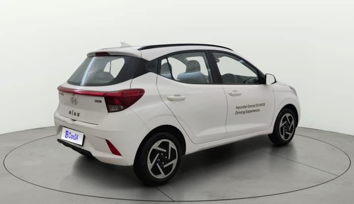 2024 Hyundai GRAND I10 NIOS Sportz 1.2 HY-CNG Duo, CNG, Manual, 7,006 km, Right Back Diagonal