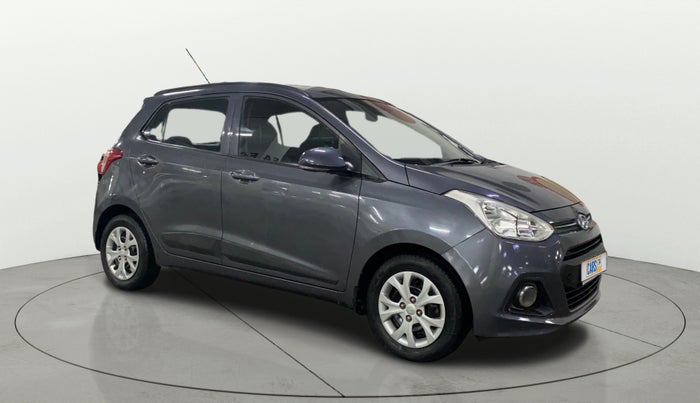 2015 Hyundai Grand i10 SPORTZ 1.2 KAPPA VTVT, Petrol, Manual, 43,450 km, Right Front Diagonal