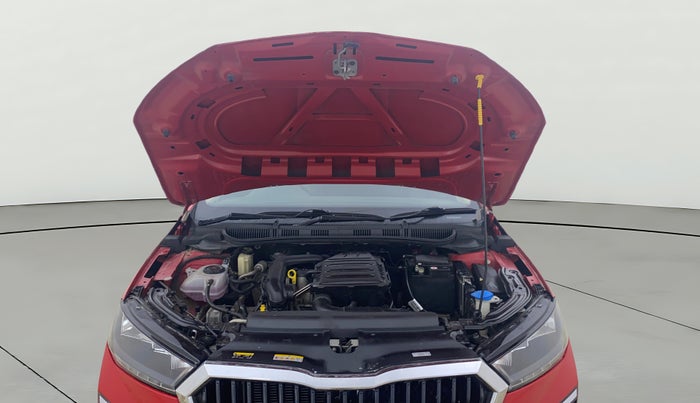 2022 Skoda SLAVIA AMBITION 1.0L TSI MT, Petrol, Manual, 13,874 km, Open Bonet