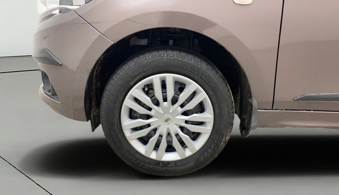2017 Tata Tiago XTA PETROL, Petrol, Automatic, 1,03,193 km, Left Front Wheel