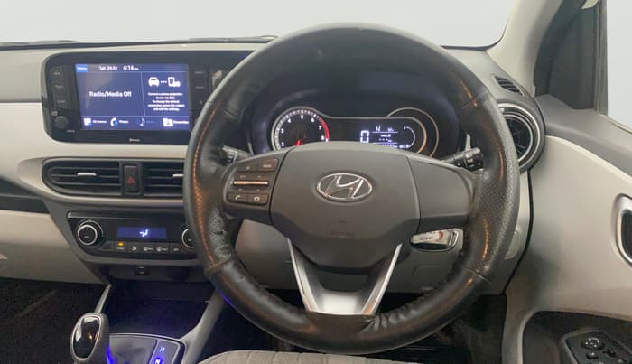 2021 Hyundai GRAND I10 NIOS SPORTZ AMT 1.2 KAPPA VTVT, Petrol, Automatic, 25,748 km, Steering Wheel Close Up