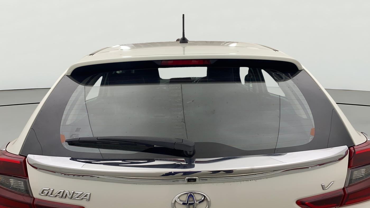 2024 Toyota Glanza V AMT, Petrol, Automatic, 18,128 km, Rear Windshield