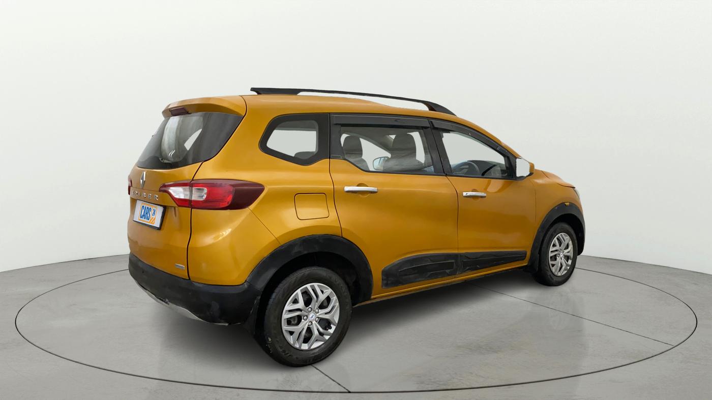 2019 Renault TRIBER RXT, CNG, Manual, 61,353 km, Right Back Diagonal