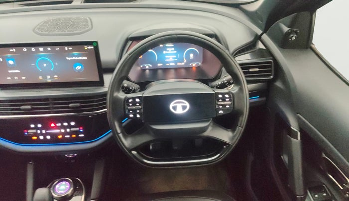 2023 Tata Harrier FEARLESS PLUS DARK EDITION, Diesel, Manual, 73,562 km, Steering Wheel Close Up
