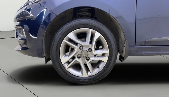 2023 Tata TIGOR XZA PLUS PETROL, Petrol, Automatic, 9,853 km, Left Front Wheel