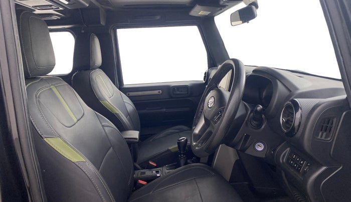 2021 Mahindra Thar LX HT PETROL 4WD MT, Petrol, Manual, 50,020 km, Right Side Front Door Cabin