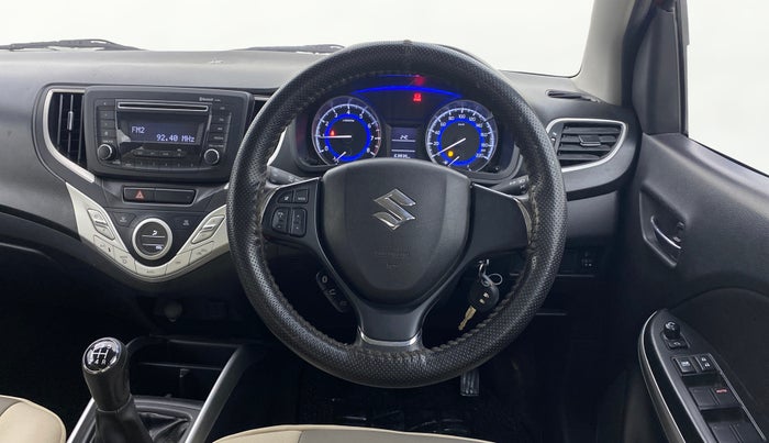 2018 Maruti Baleno DELTA PETROL 1.2, Petrol, Manual, 63,935 km, Steering Wheel Close Up
