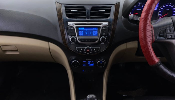 2015 Hyundai Verna FLUIDIC 4S 1.6 VTVT S, Petrol, Manual, 38,304 km, Air Conditioner