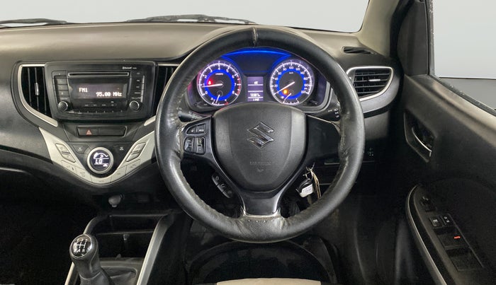 2017 Maruti Baleno DELTA PETROL 1.2, Petrol, Manual, 73,378 km, Steering Wheel Close Up